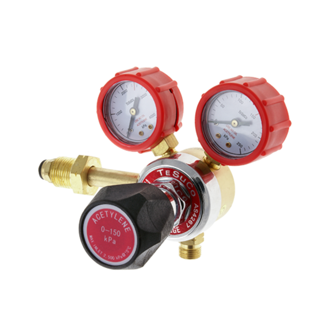 TESUCO Regulator 1 Stage Side Entry Acetylene