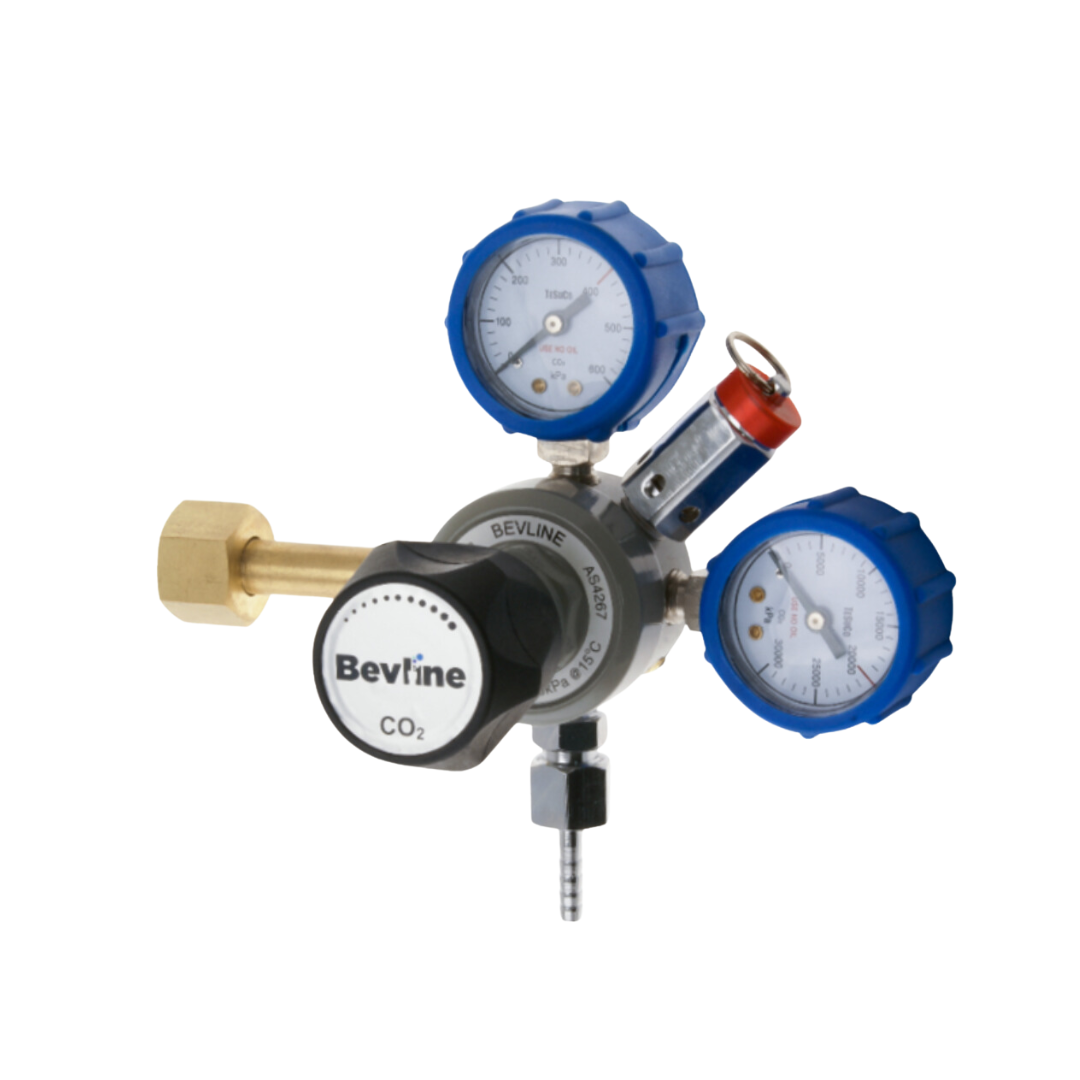 TESUCO Regulator 1 Stage CO2 with NRV Bevline