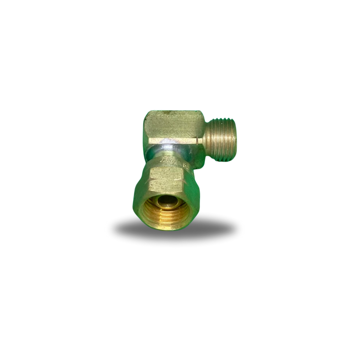 Hose Adapter 5/8 UNF LH (F)- 5/8 UNF LH (M) 90