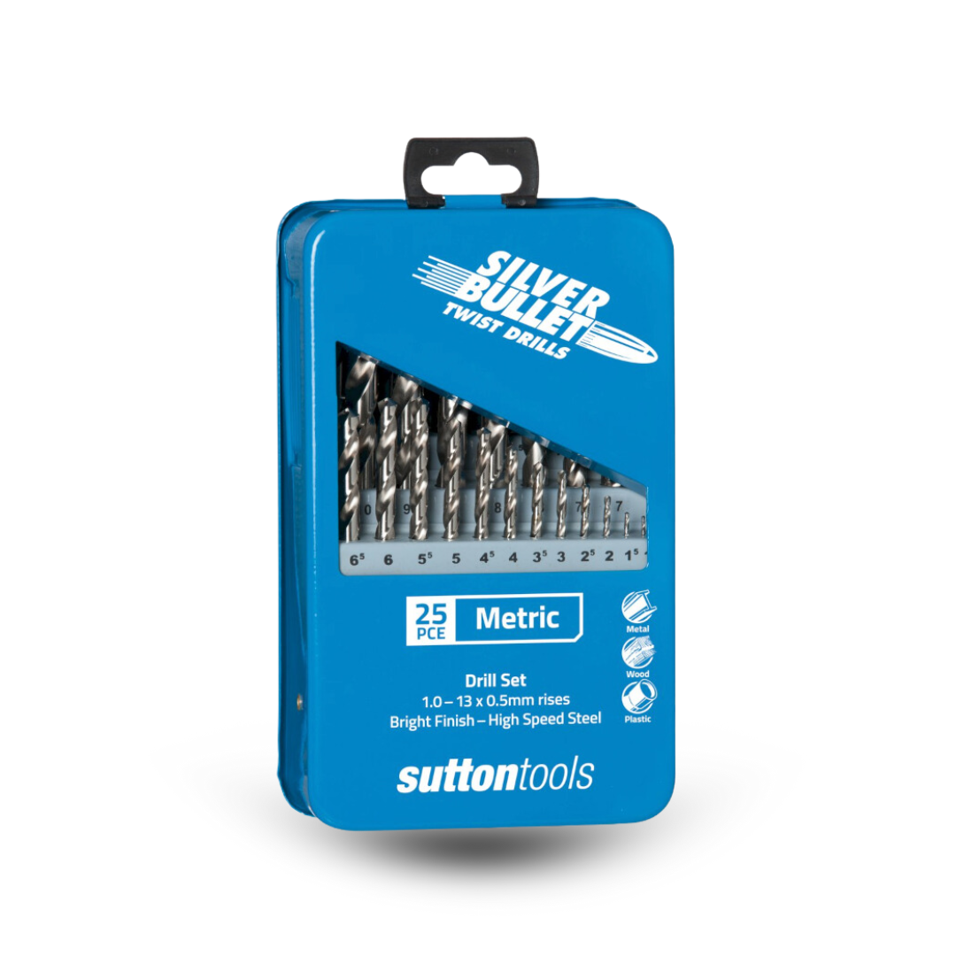 DRILL D101 MTLSM3 SET 25Pce JOBBER HSS 1.0 - 13.0 x 0.5mm