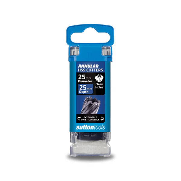 Annular Cutters H180 M2Al HSS TiAlN 25mm