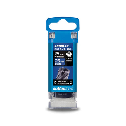 Annular Cutters H180 M2Al HSS TiAlN 25mm