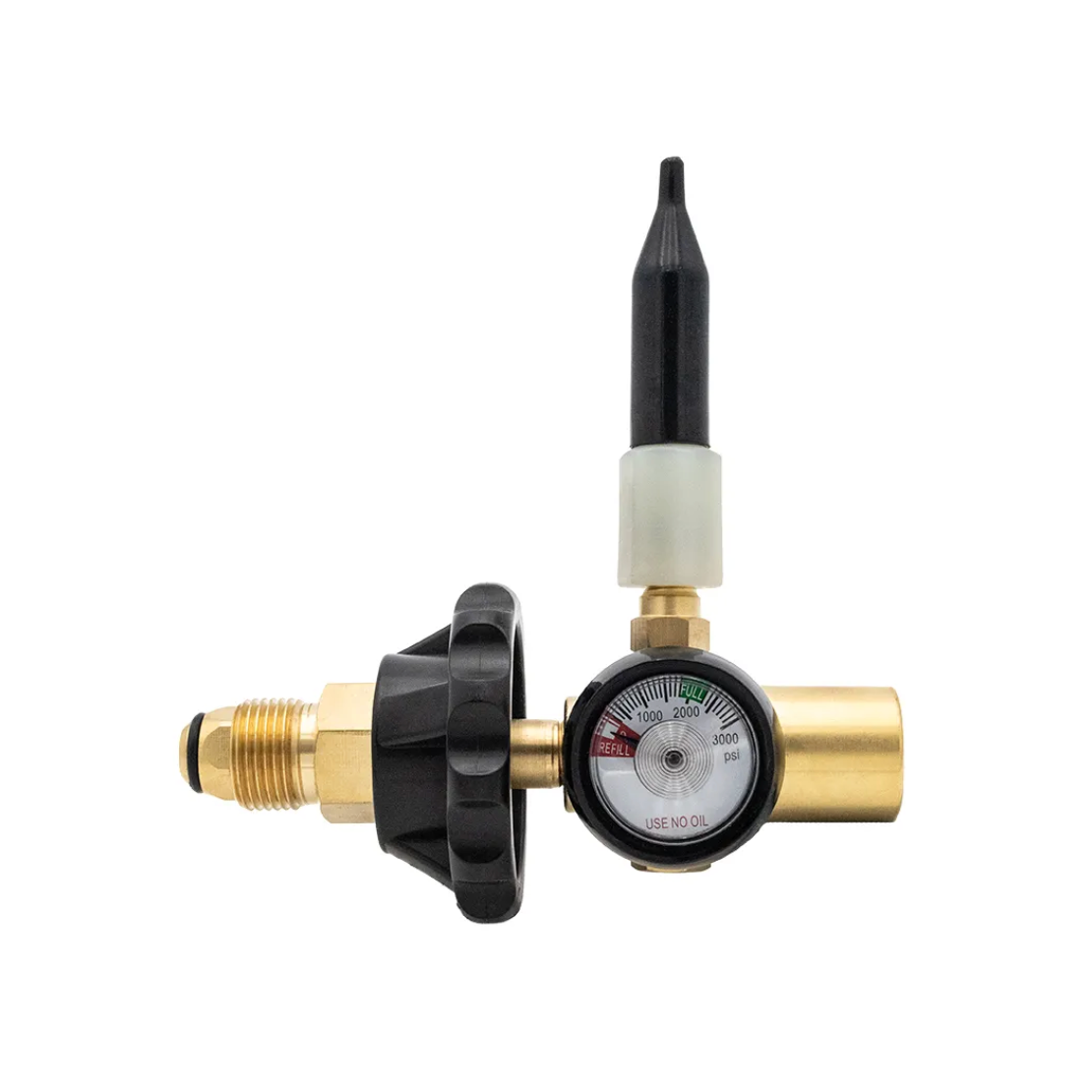 Helium Balloon Regulator with Handwheel Type 10 Connection