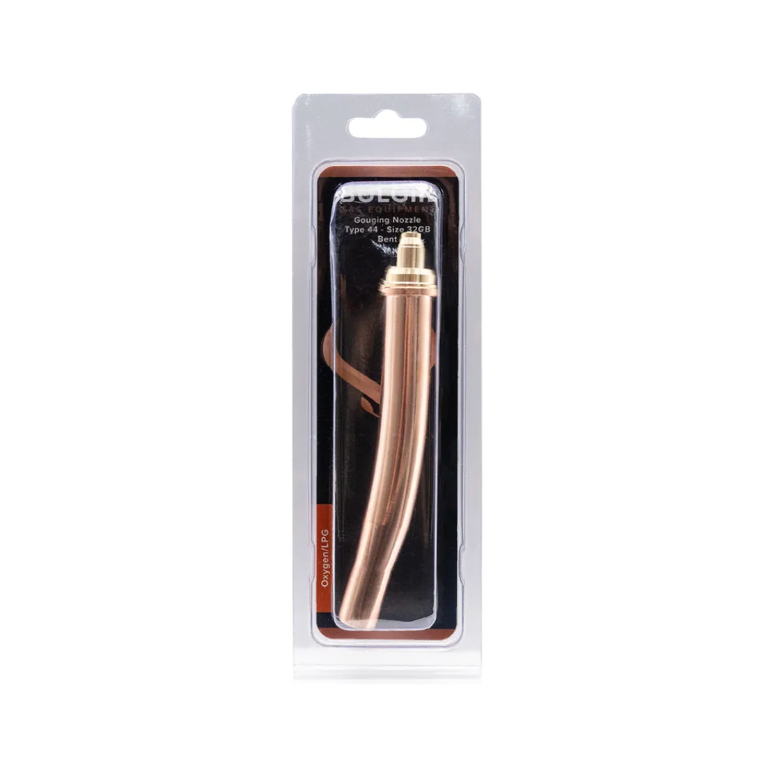 Bent Gouging Nozzle Oxygen/LPG Type 44 Size 32