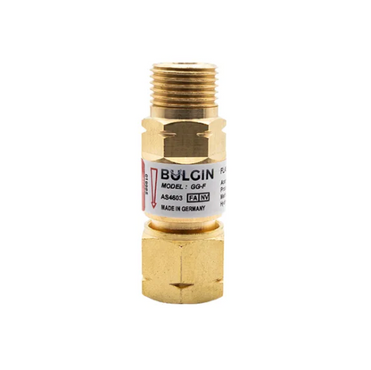 Bulgin® Flashback Arrestor Fuel Gas Standard Flow (GG-F) Torch End - 5/8"-18 UNF LH