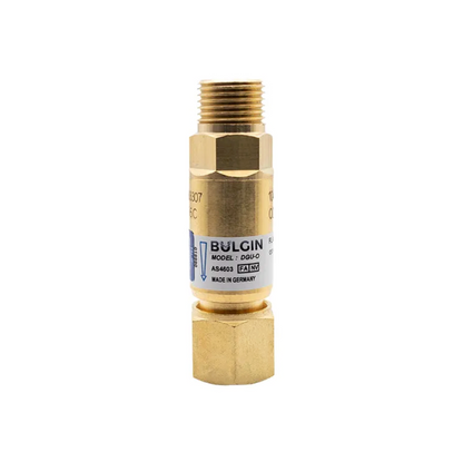 Bulgin® Flashback Arrestor Oxygen Medium Flow (DGU-O) Torch End - 5/8"-18 UNF RH