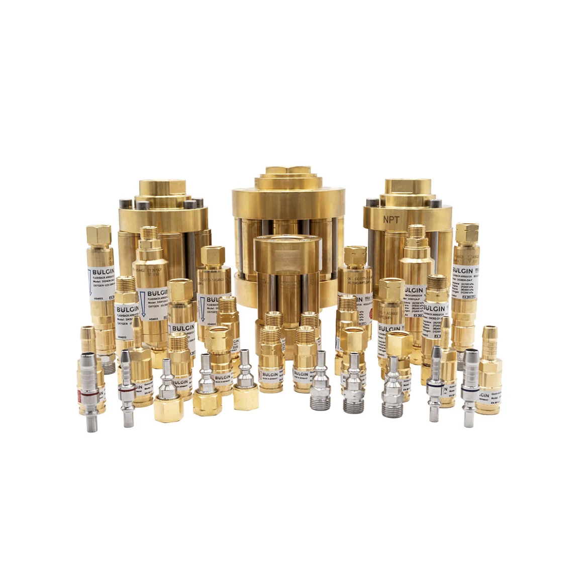 Bulgin® Flashback Arrestor Oxygen Standard Flow (GG-O) Torch End - 5/8"-18 UNF RH