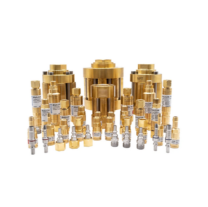 Bulgin® Q/A Coupler (DKD) Inert Gas EN561 Regulator End 5/8"-18 UNF FM RH - No Pin