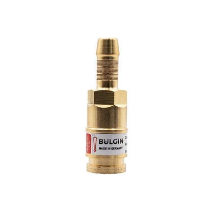 Bulgin® Q/A Coupler (DKT) Fuel Gas EN561 Inline 10mm Tail - No Pin