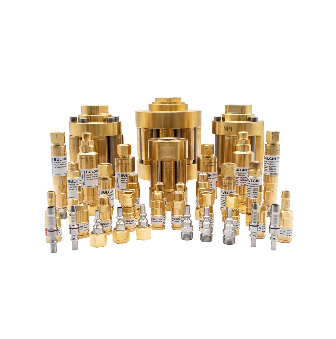 Bulgin® Q/A Coupler (DKT) Fuel Gas EN561 Inline 5mm Tail - No Pin