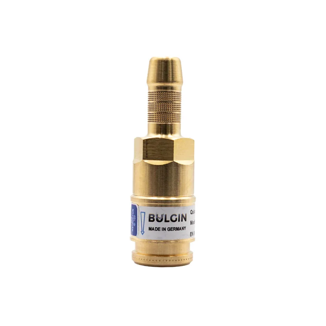 Bulgin® Q/A Coupler (DKT) Oxygen EN561 Inline 10mm Tail - No Pin