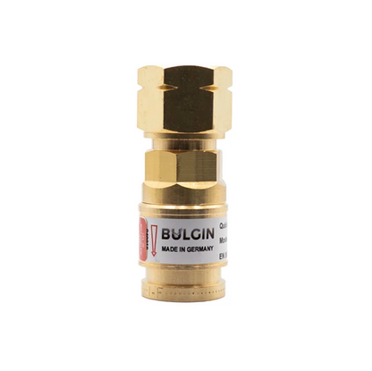 Bulgin® Q/A Coupler (DKD) Fuel Gas EN561 Regulator End 5/8"-18 UNF FM LH -No Pin