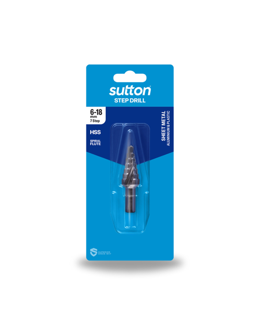 Drill D504 Step HSS Spiral Flute 6-18MM 7-Step