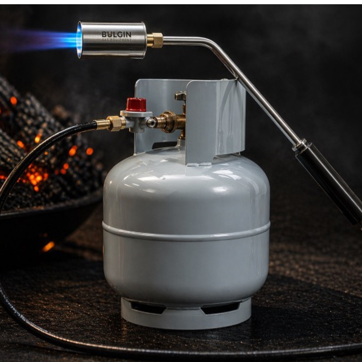 Air Propane Heavy Duty Torch Kit with 50mm Burner