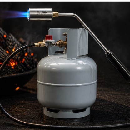 Air Propane Heavy Duty Torch Kit with 50mm Burner