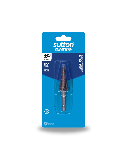 Drill D505 Step HSS-TiAlN SPR-FL SupaStep 4-20MM 9-Step